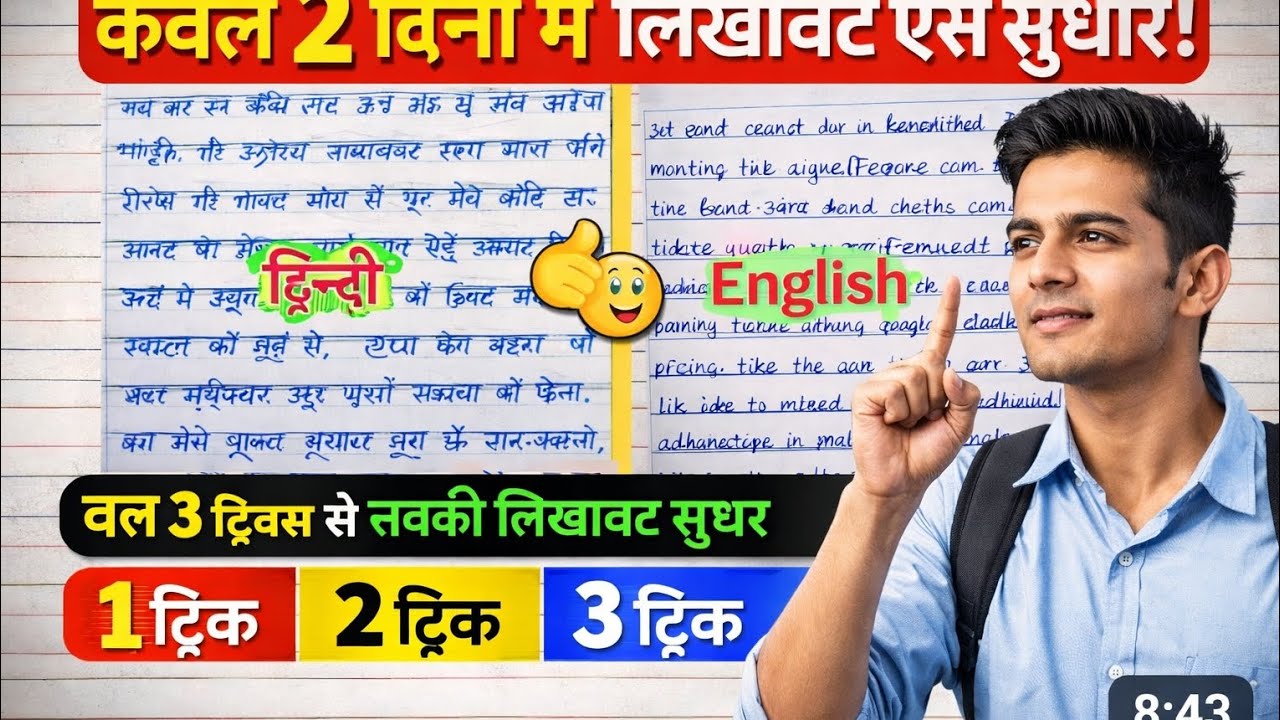 Valentine’s Day Special ❤️ | Beautiful Handwriting Love Letter | Easy English Writing