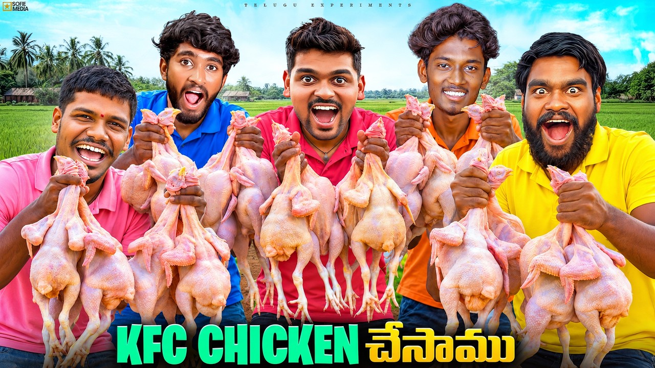 KFC Style Fried Chicken At Home! 🍗 | Perfect Extra Crispy Recipe 🔥🔥Telugu Experiments