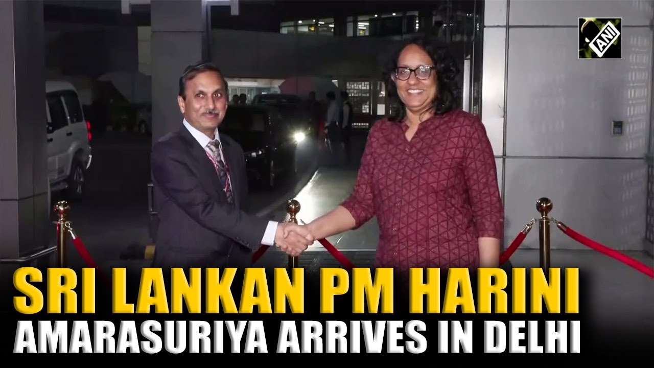 Sri Lankan PM Harini Amarasuriya arrives in Delhi for 3-day official visit, set to meet PM Modi
