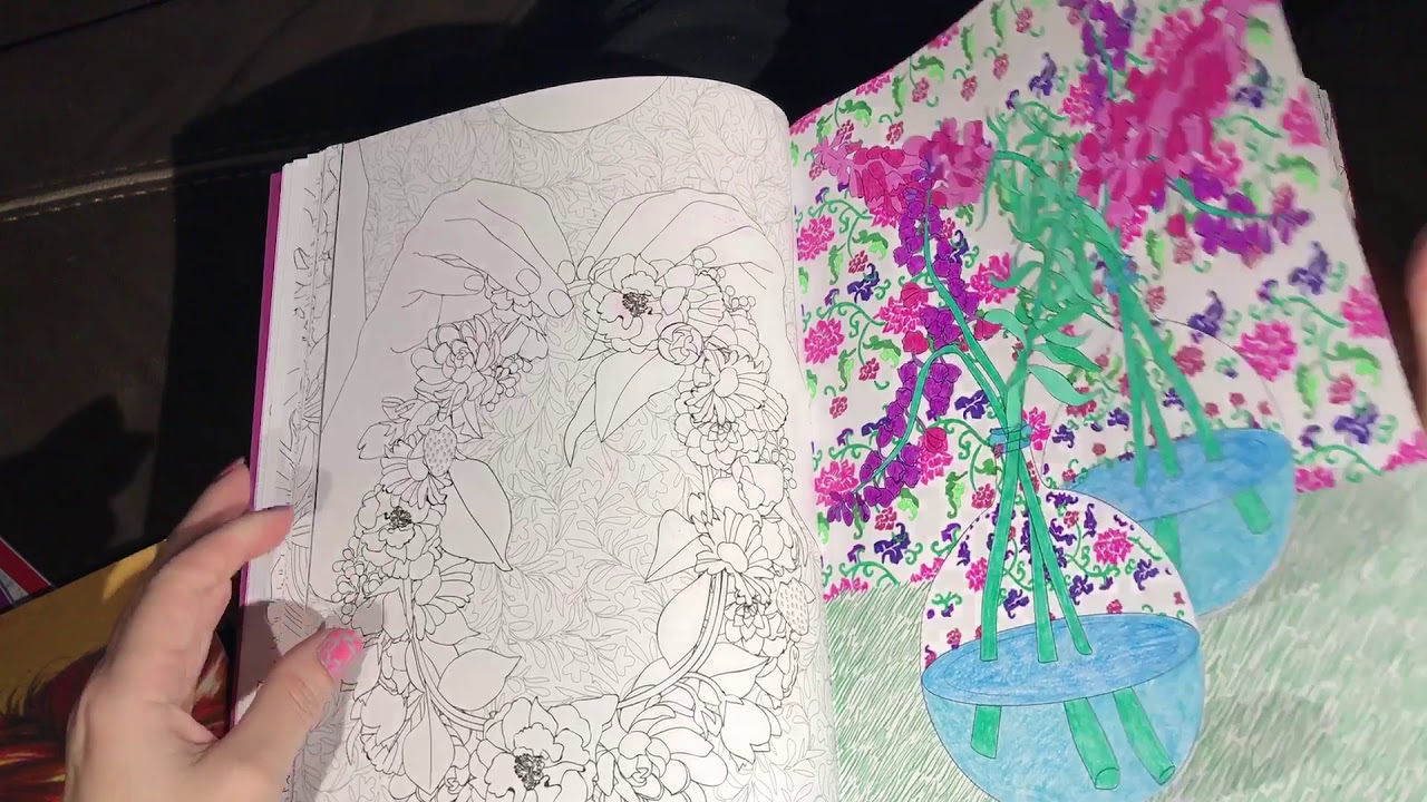 En värld av blommor. Blädderfilm