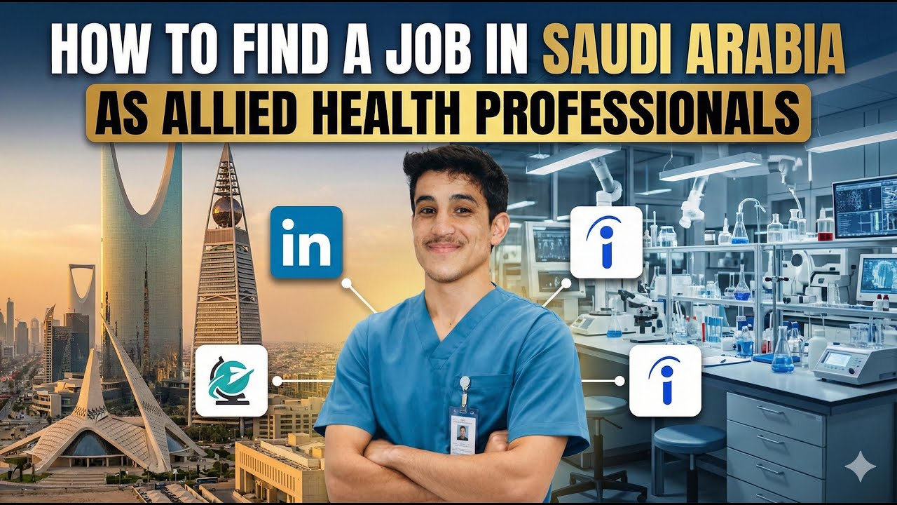 How to Get a Job in Saudi Arabia as Allied Health Professional | Step-by-Step Guide