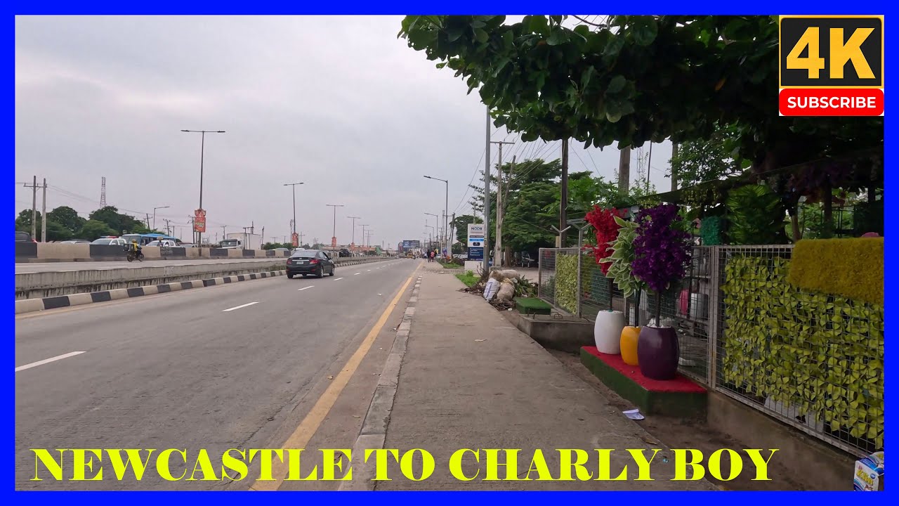 🇳🇬NEWCASTLE TO CHARLY BOY-GBAGADA OSHODI EXPY-4K WALK-LAGOS-NIGERIA.