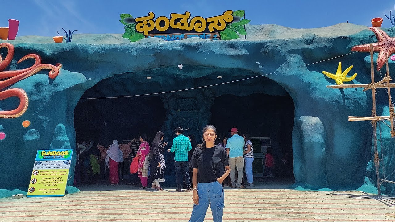 FUNDOOS WATER 💦PARK 🏞️ HIRIYUR COMPLETE INFORMATION||FEE.FOOD.GAMES.DRESS.TIME#FUNDOOS GRS#funworld