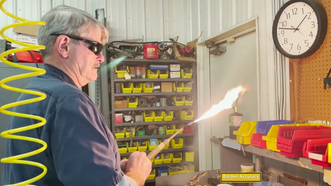 Borden Accuracy Silver Brazing Bolt Handle