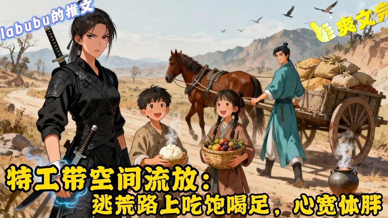 完结：特工大佬墨挽情成为丞相府的大小姐，又被赐婚战王，在新婚之夜抄家流放蛮荒之地，好在她有空间开局先端了庶妹囤的东西，又抢了诸多美男的玉佩进行空间升级，火锅，奶茶，炸鸡，串串应有尽有#种田#空间#逃荒