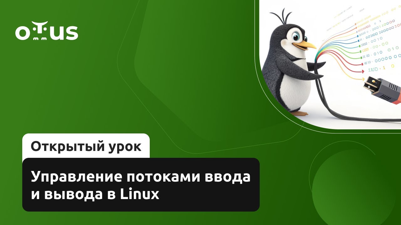 Управление потоками ввода и вывода в Linux // Демо-занятие курса «Administrator Linux. Basic»