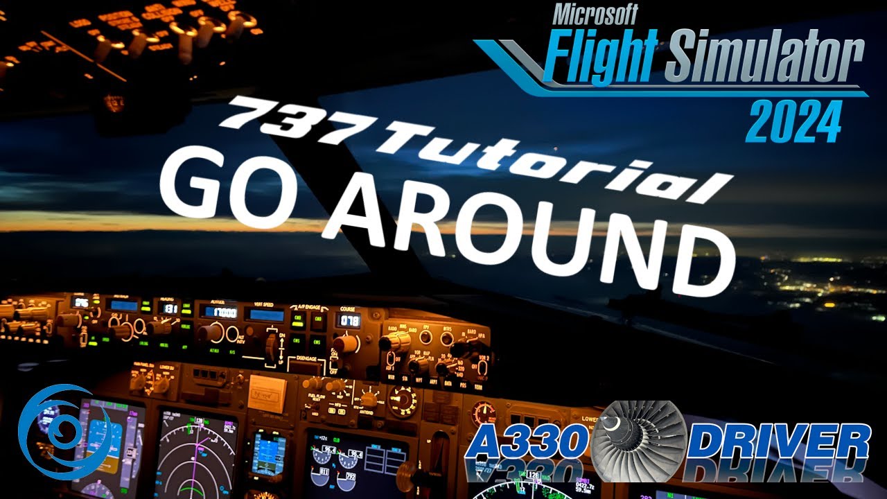 PMDG 737 Virtual Type Rating 16: Go Around | Real 737 Pilot
