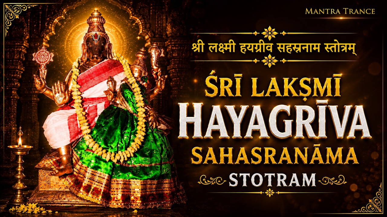 Lakshmi Hayagriva Sahasranama Stotram | Hayagreeva sahasranamam | POWERFUL MANTRA