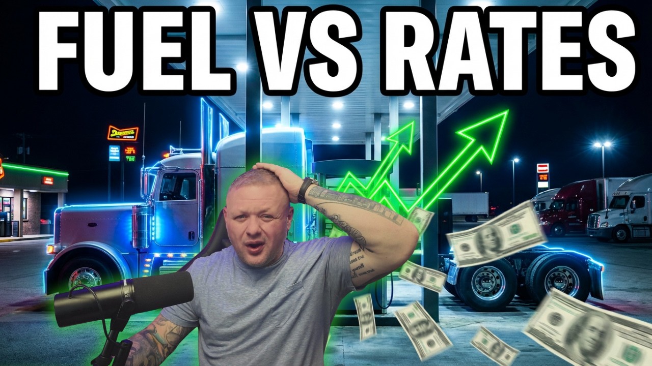 Freight rates finally matching fuel prices? Here's what I'm seeing