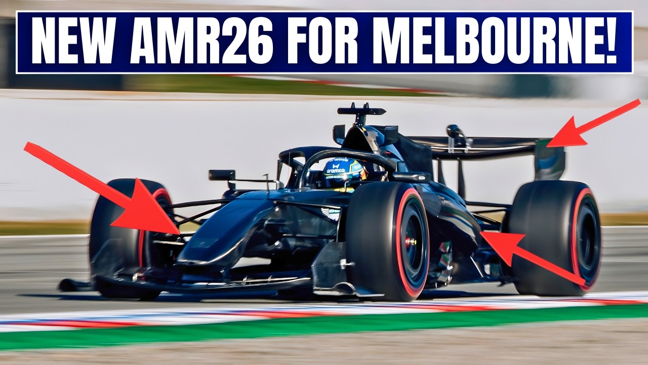 Adrain Newey's Revolutionary AMR26 Bahrain Test Upgrade
