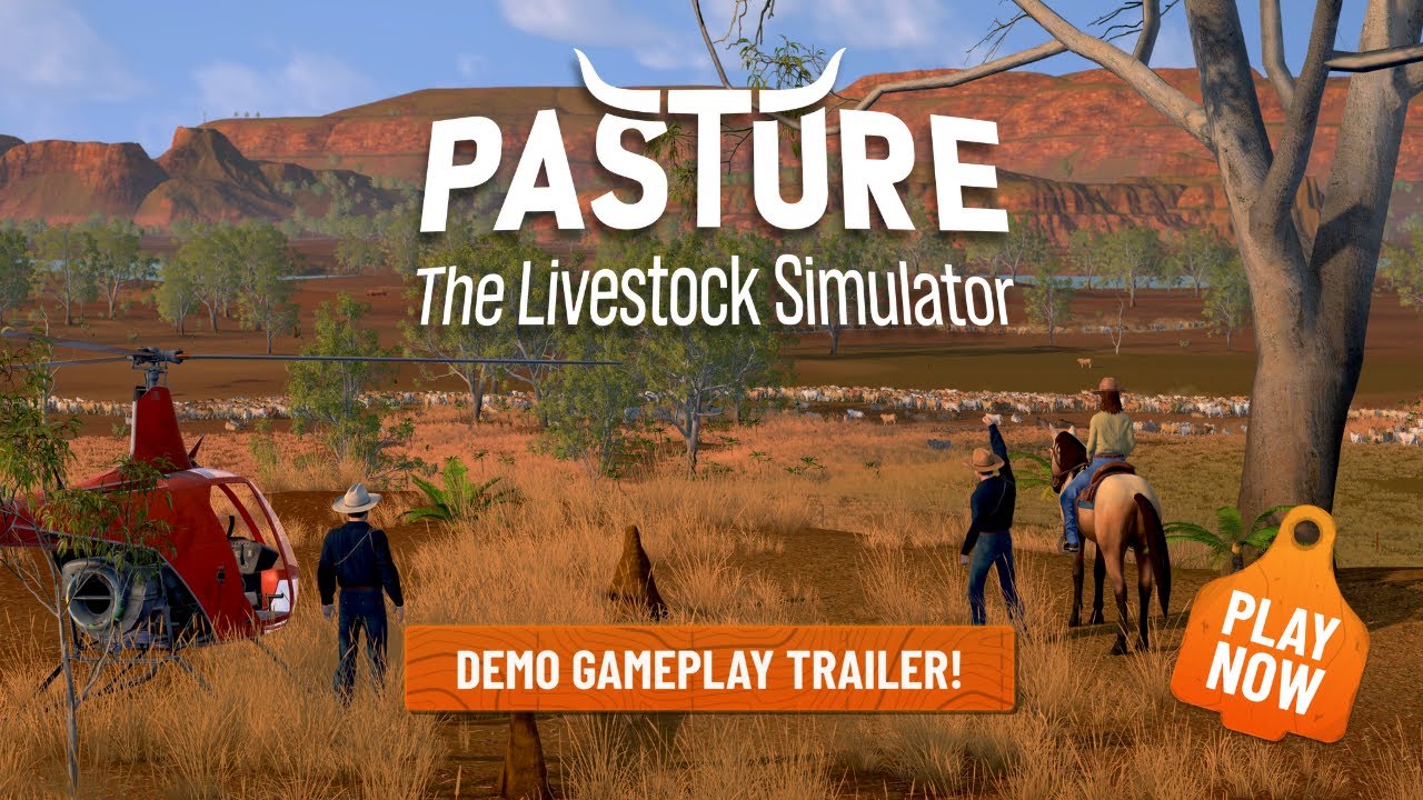 Pasture: The Livestock Simulator | Demo Gameplay Reveal Trailer