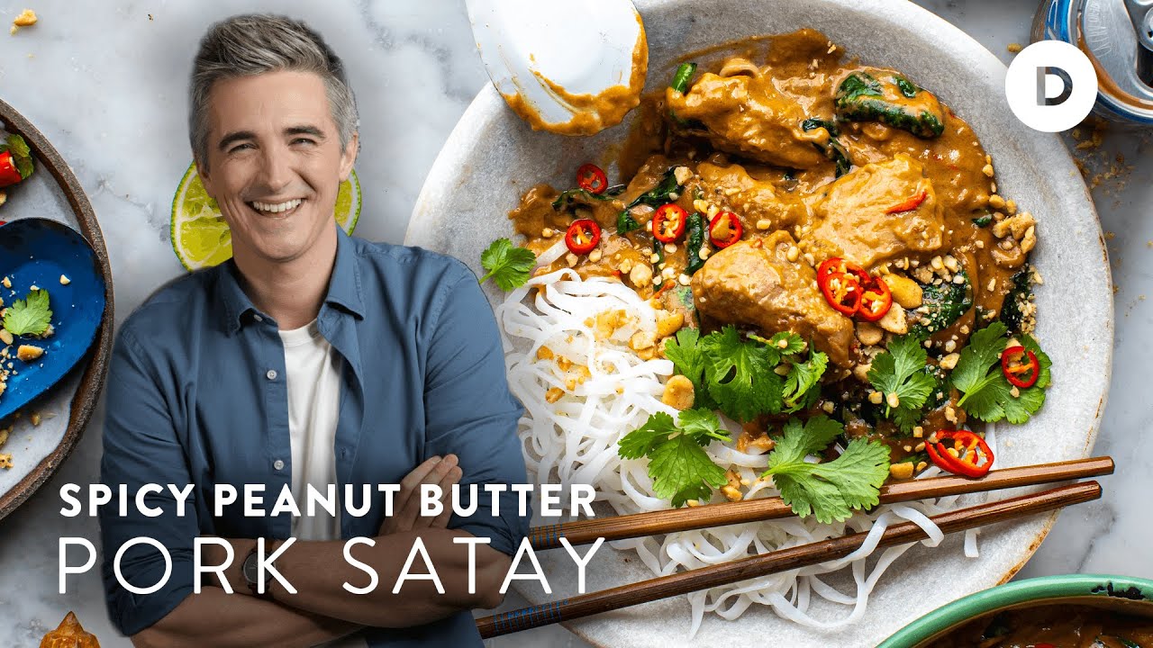 SPICY Peanut Butter Satay 💥