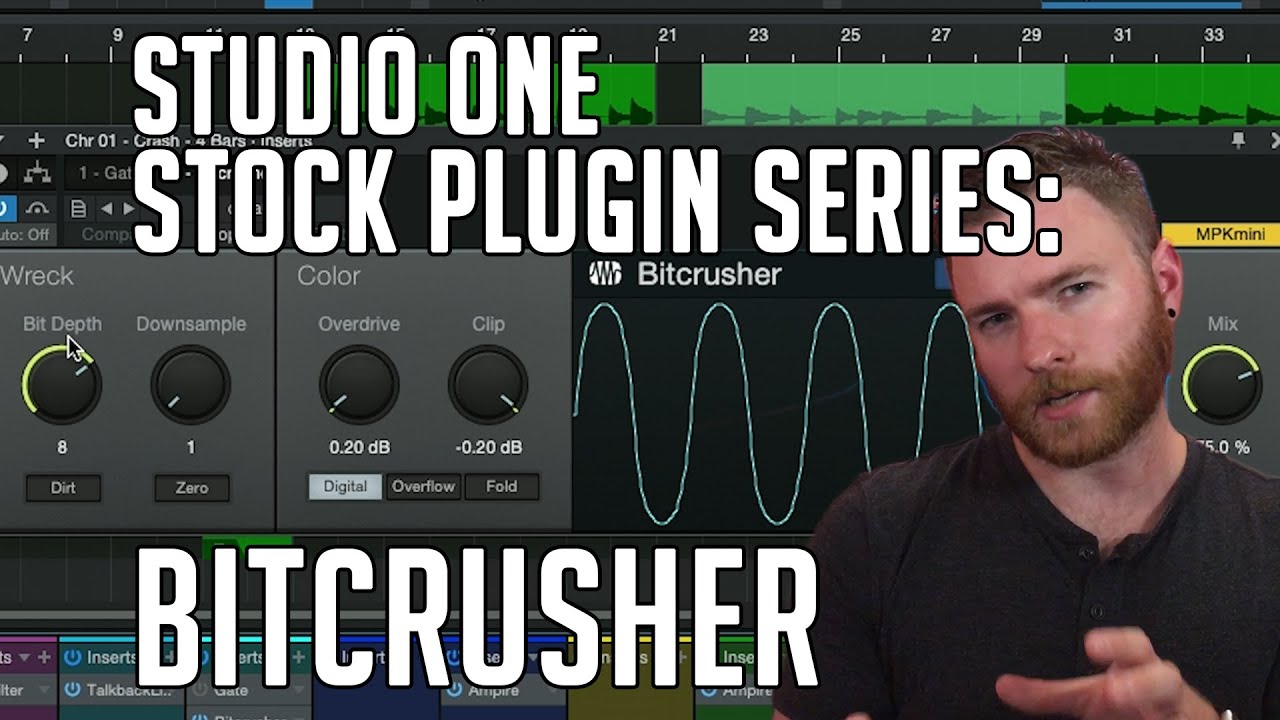 Studio One Stock Plugin Series: Bitcrusher
