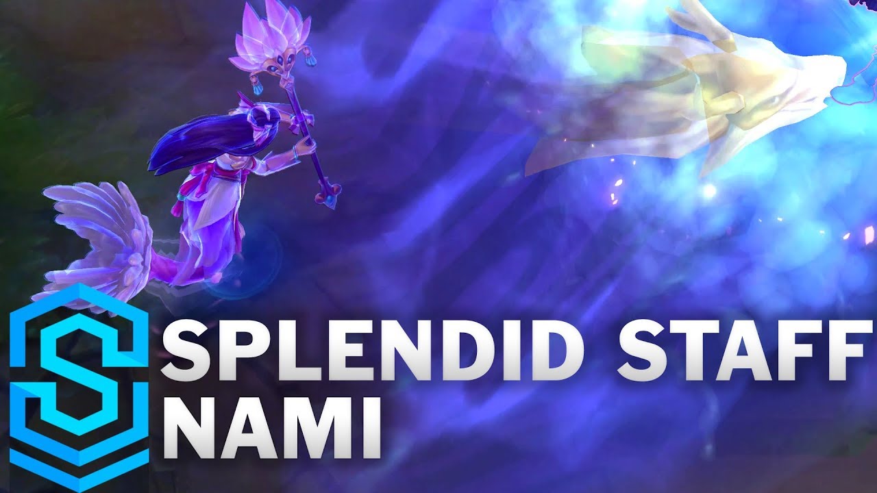 Splendid Staff Nami Skin Spotlight - League of Legends