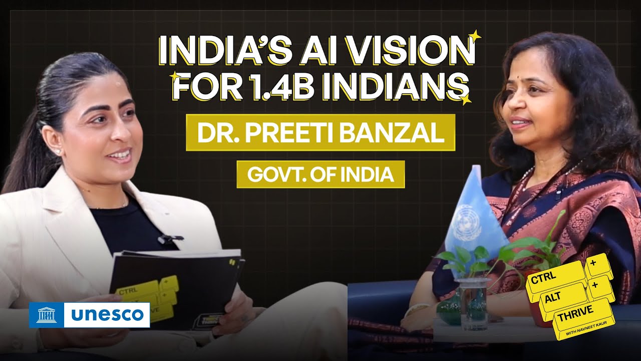 How India is shaping the Future of AI – Preeti Banzal on Central Policy, Government of India