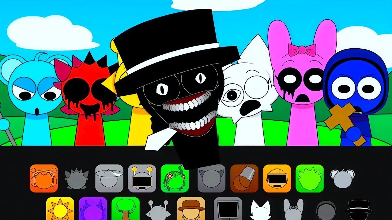 Incredibox SPRUNKI — Bassline Breakout Madness!