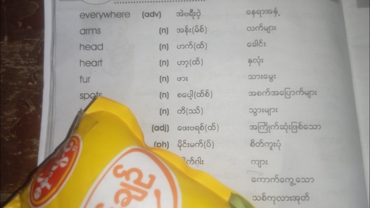 စာကျက်ကြမယ် 🤓