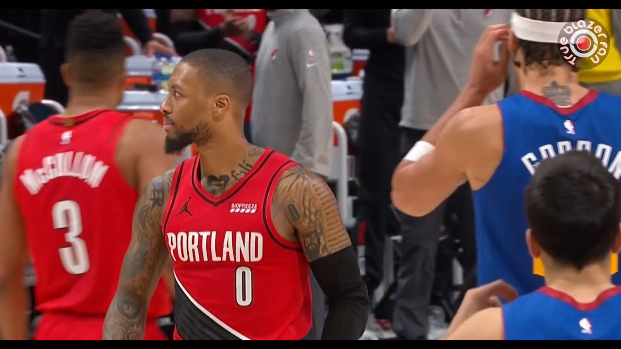 Blazers vs Nuggets. NBA Playoffs 2021. Full Highlights. Damian Lillard 12 Threes NBA Playoff Record