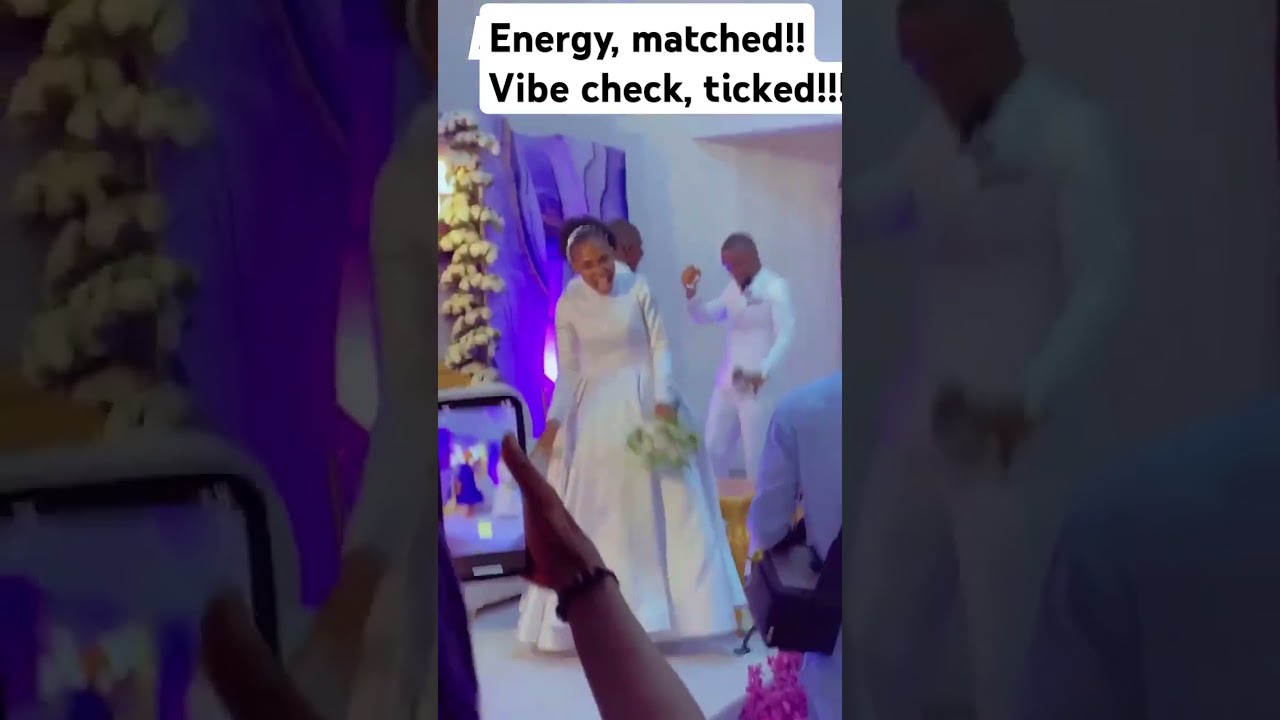 Energy, matched!🥳 #dclmhq #deeperlifewedding #weddingdeeperlifebiblechurch #dclm #dcconline