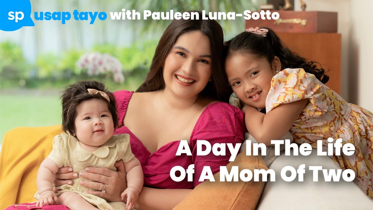 #PauleenLunaSotto: День из жизни мамы двоих детей (Усап Тайо) (Smart Parenting)