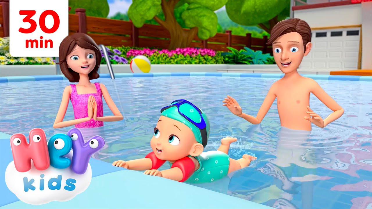 Imparer&ograve; a nuotar come un pesciolino 🏊&zwj;♂️ Canzone di nuoto per Bambini | HeyKids Italiano
