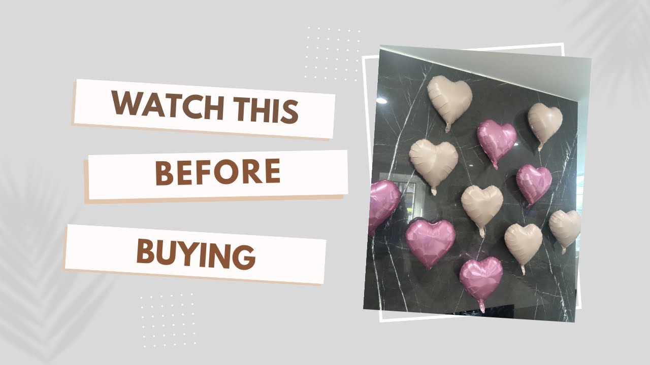 Pink Heart Balloons Review! | NuLink