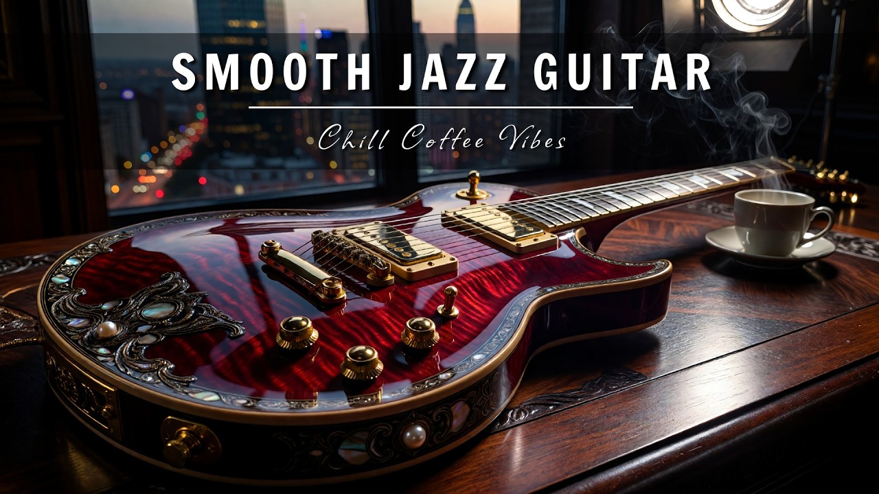 Smooth Jazz Guitar Music - Cool Cafe Vibes &bull; Relaxing Guitar Music for Cafe, Study & Work