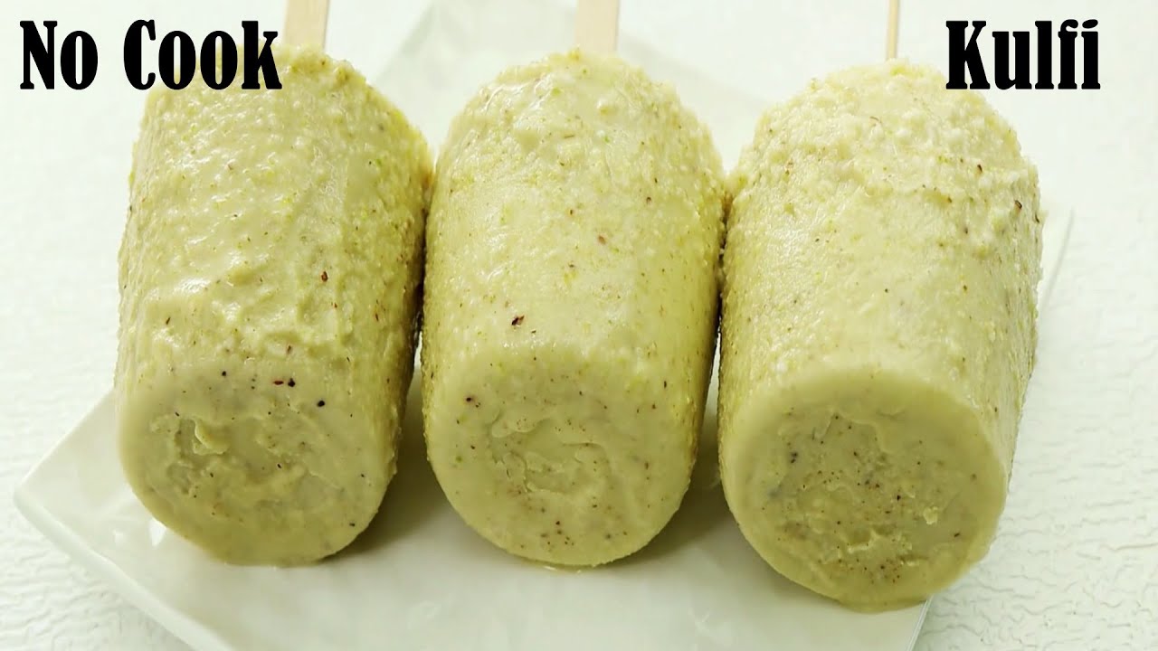 NO COOK KULFI RECIPE &ndash; HOW TO MAKE KULFI AT HOME