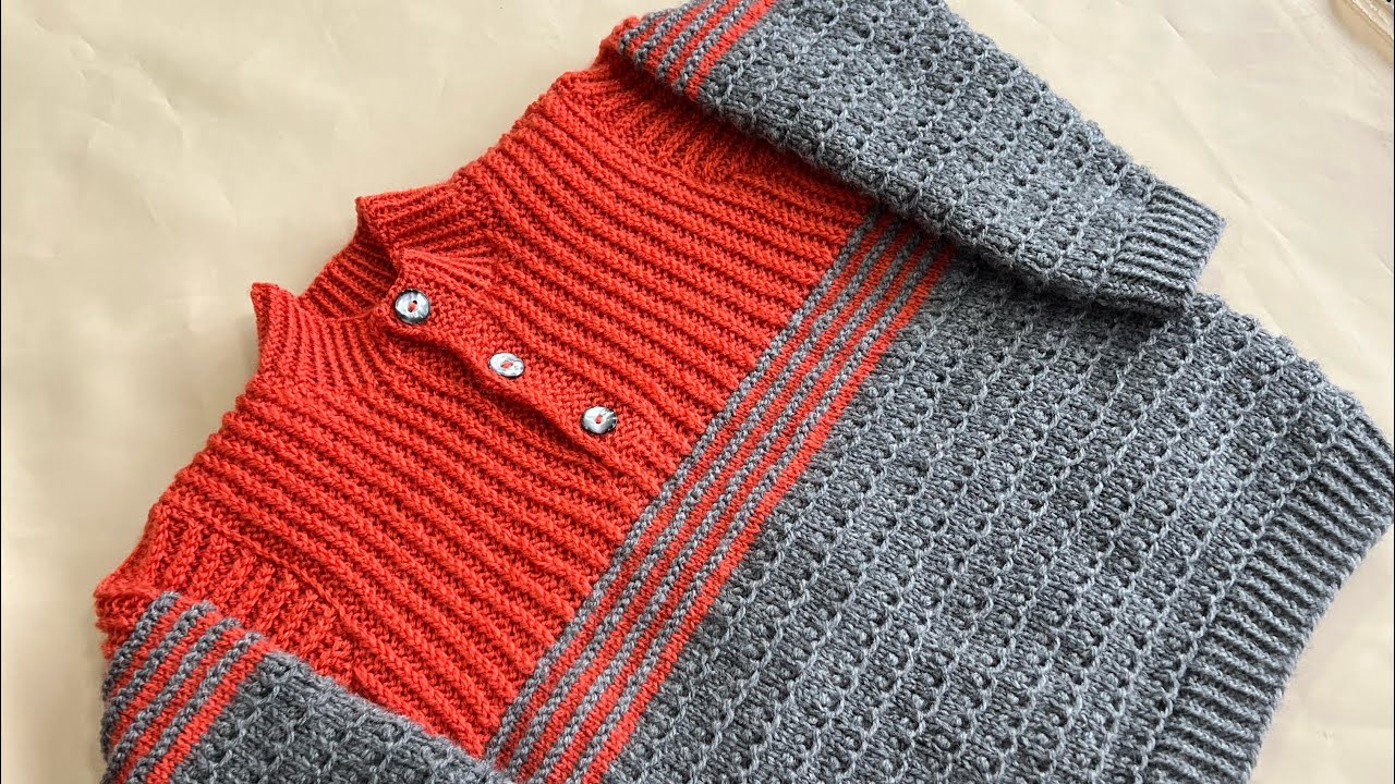 Knitted jumper for age( 5 to 6 ) year old boys