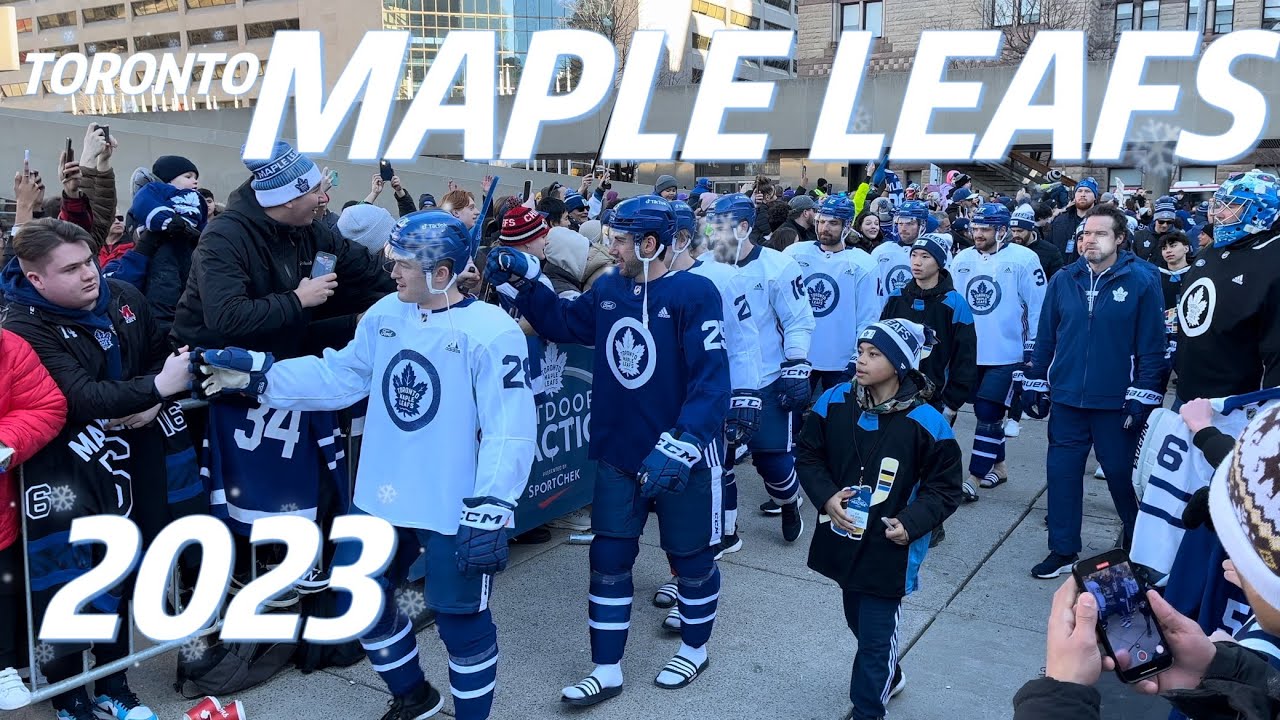 Toronto Maple Leafs Outdoor Practice