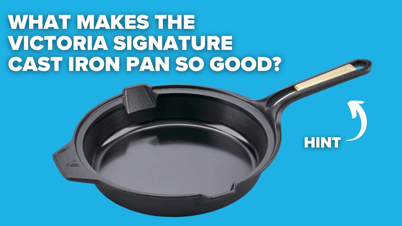 Could this be the most advanced Cast Iron Skillet made? I spoke with the owner of Victoria Cast Iron