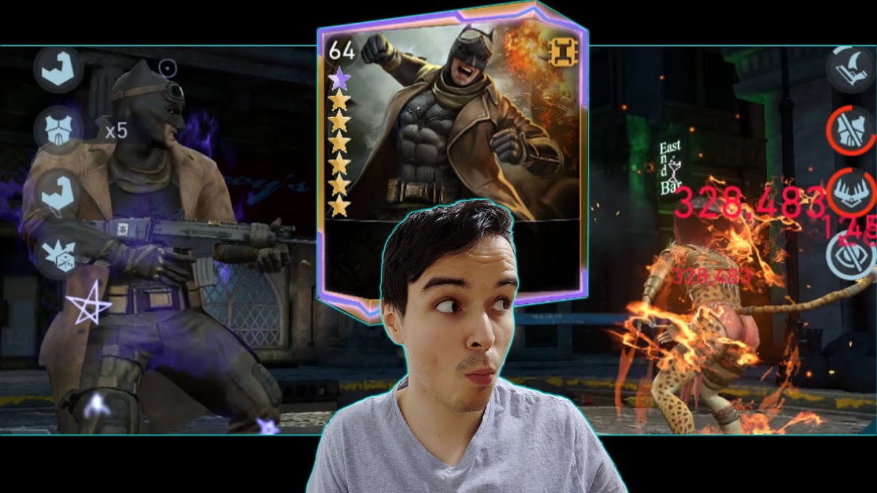 Puppet Class Ascended Knightmare Batman Pulls Out The Semi Automatic Injustice 2 Mobile