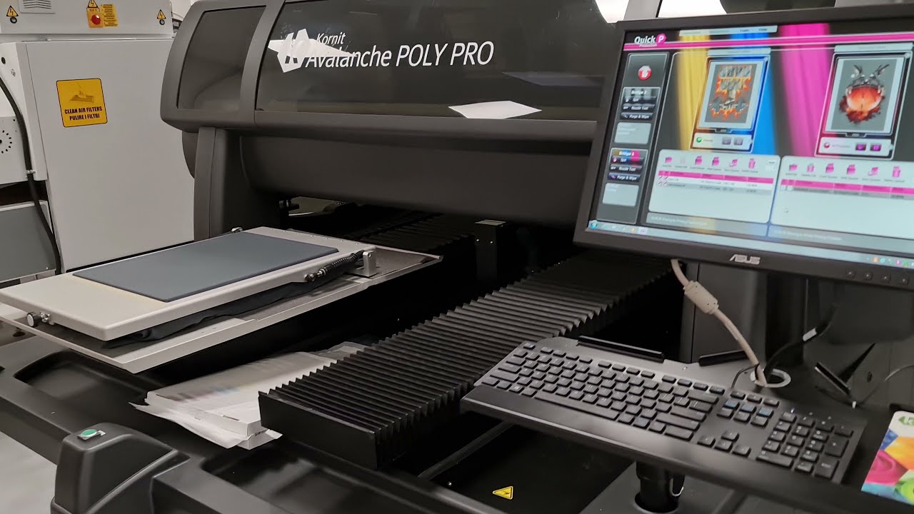 Kornit Avalanche PolyPro stampa digitale diretta su 100% poliestere