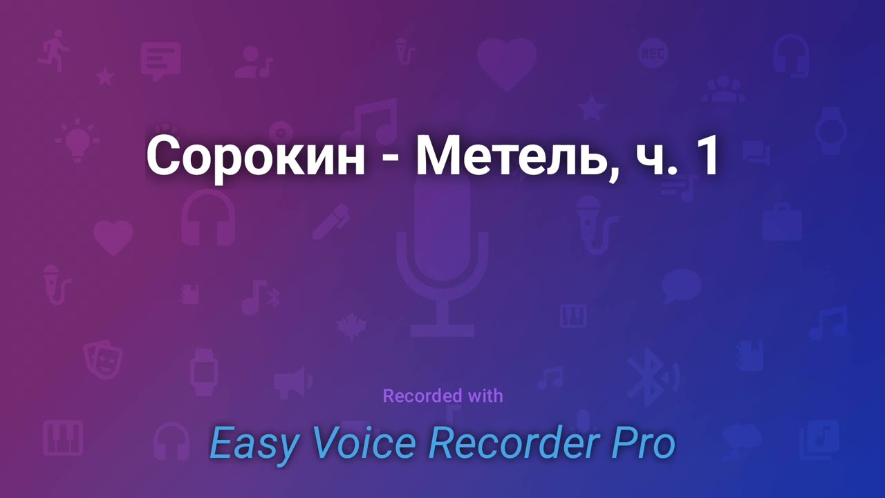 Сорокин   Метель, ч  1