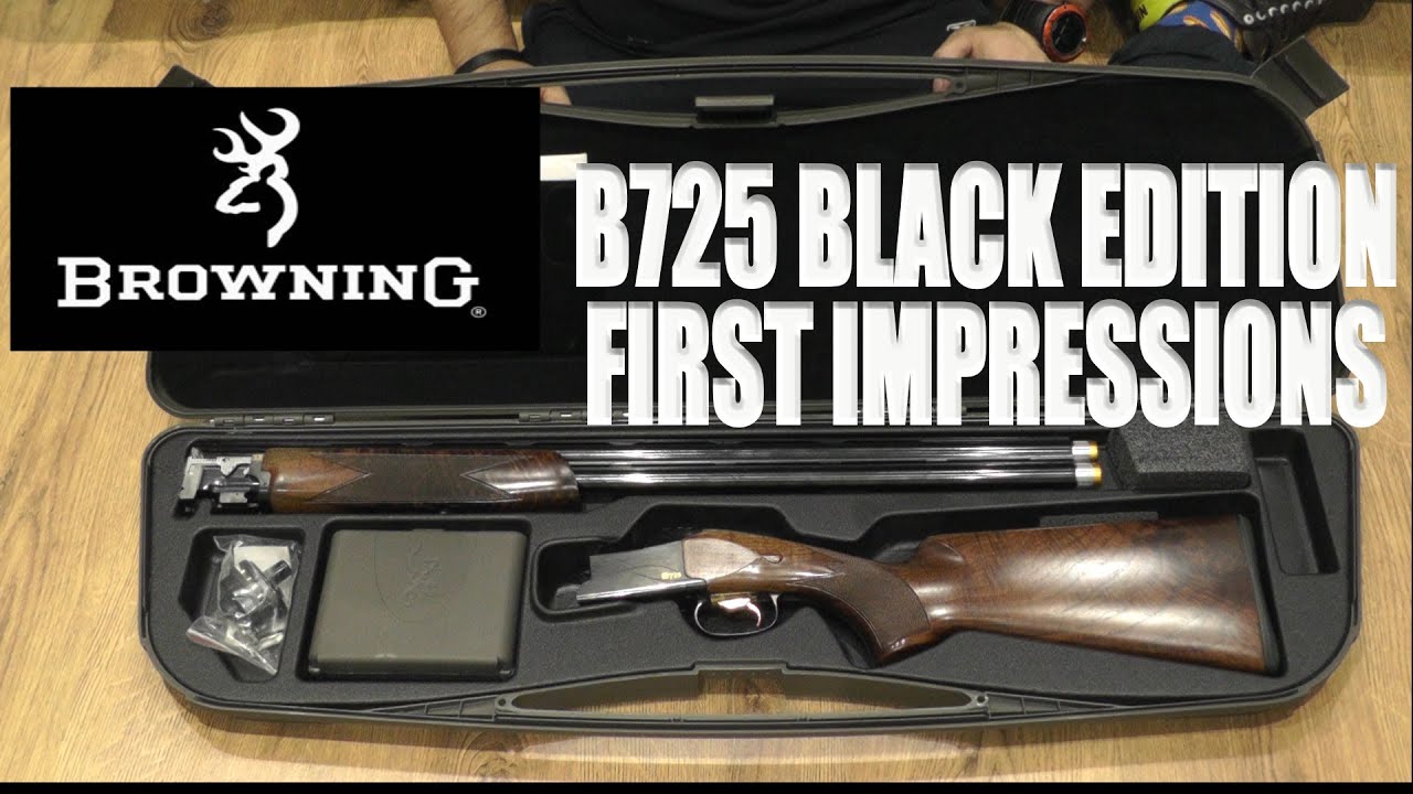 Browning B725 black edition 12g shotgun first impressions