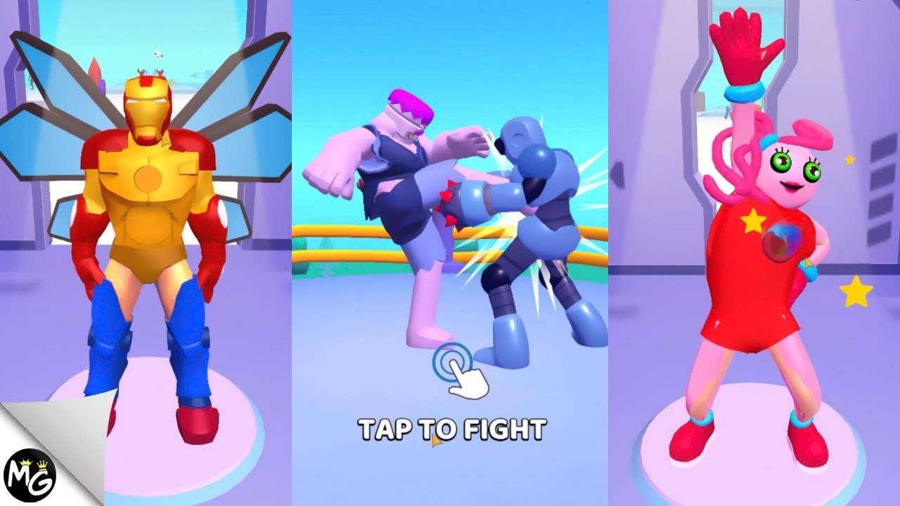 Iron Man Warna Warni dan Mommy Long Legs Membuat Frankenstein Untuk Bertarung | Main Game Iron Man
