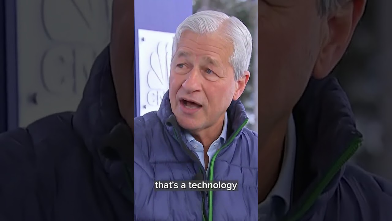 Jamie Dimon calls bitcoin a 'hyped up fraud' #Shorts