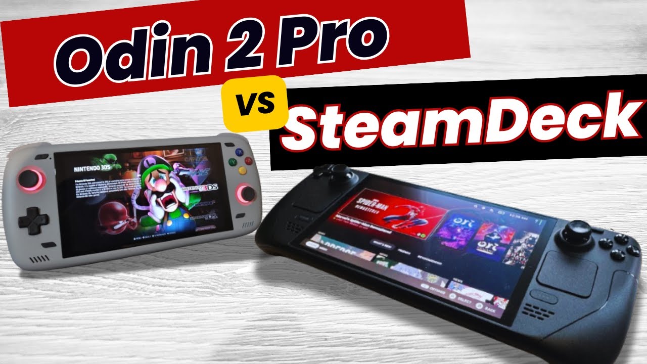 Odin 2 Pro VS Steam Deck 🤔 Mi opinion en 3 Minutos ✅