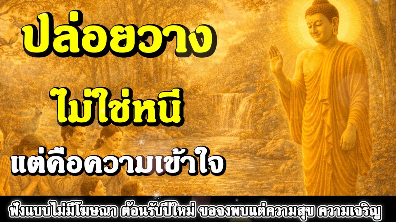 ธรรมะสอนใจ : Ep403 : ปล่อยวางไม่ใช่หนี แต่คือความเข้าใจ