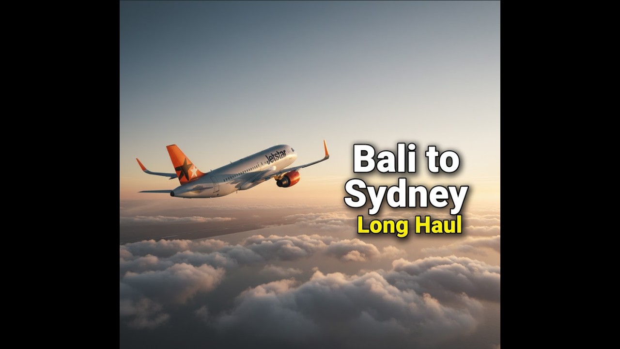 WADD- YSSY | Long haul | MSFS2020 | Flightsim - Part 1
