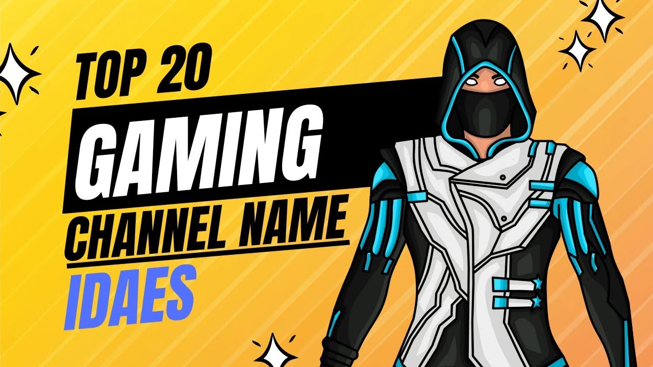 Top Best Gaming Channel Name Ideas 2024 || Top 20 Gamer Name For YouTube Channel ||