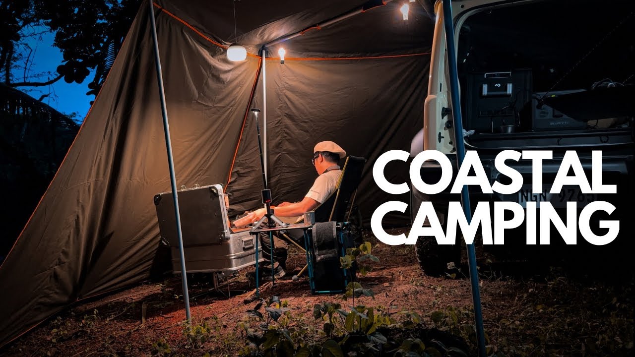 Coastal Car Camping with Pobreng Manlalakbay  - Jimny BaseCamp - Outask  - Beavercraft