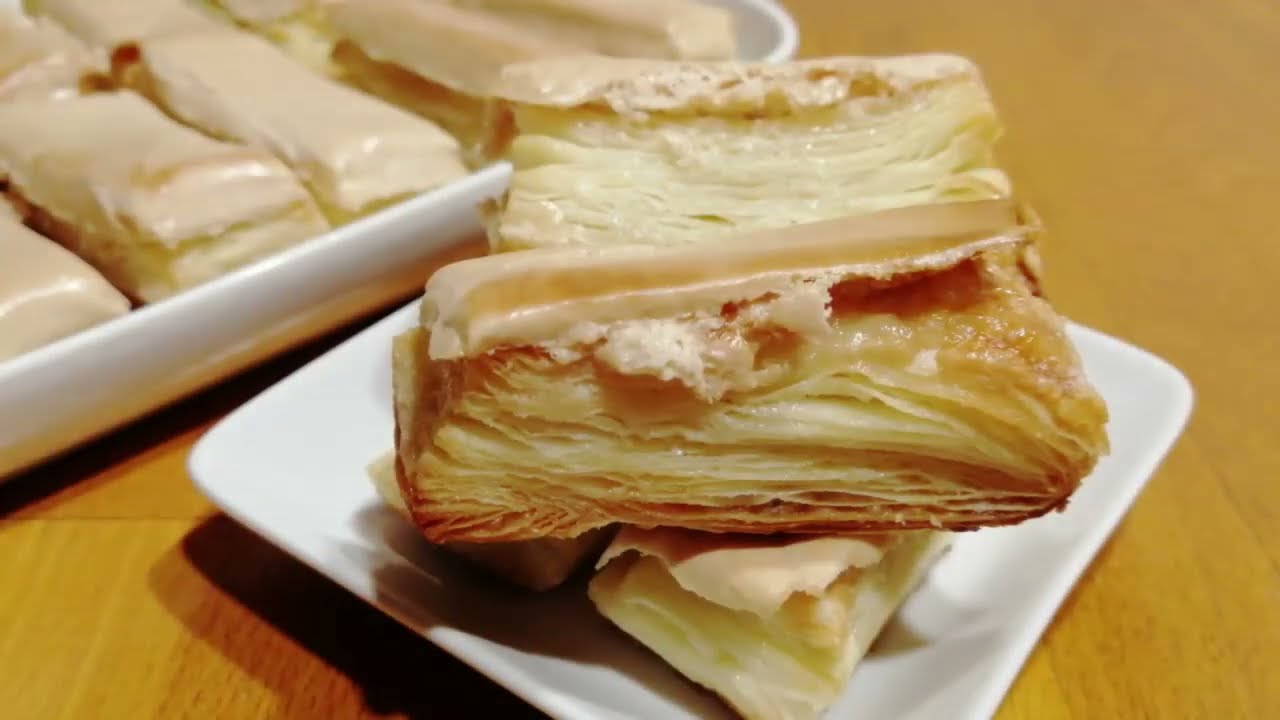 Jesuitas | Fosforitos | de Jamón y Queso | con masa de Hojaldre