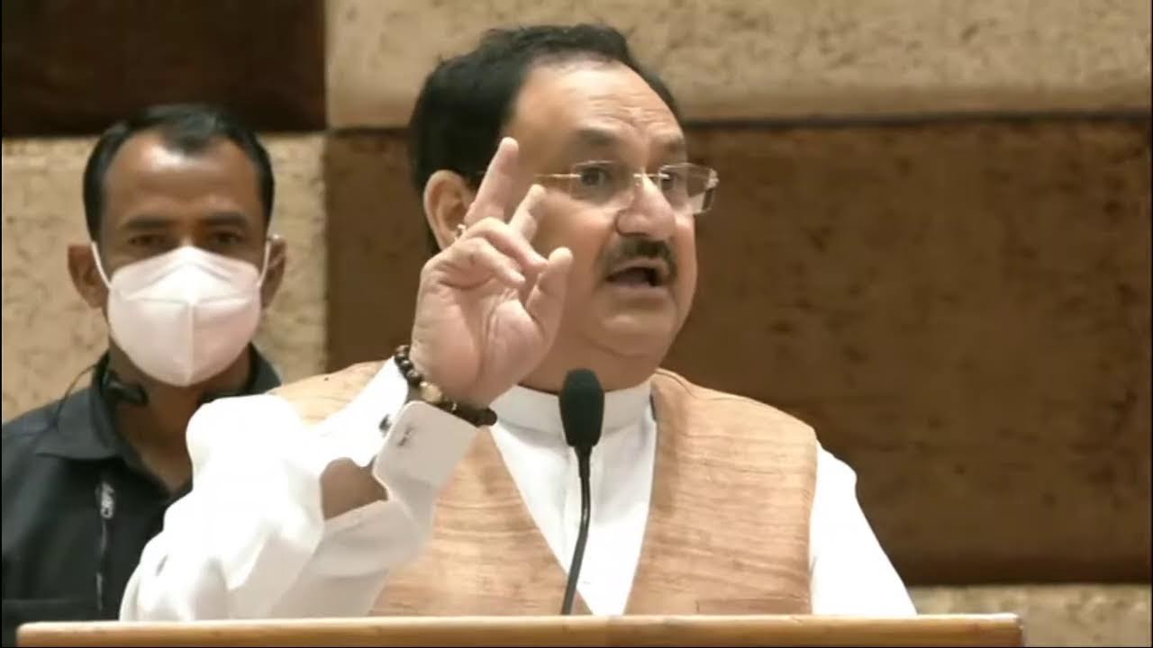 BJP National President Shri JP Nadda addresses Intellectual Meet in Varanasi, Uttar Pradesh