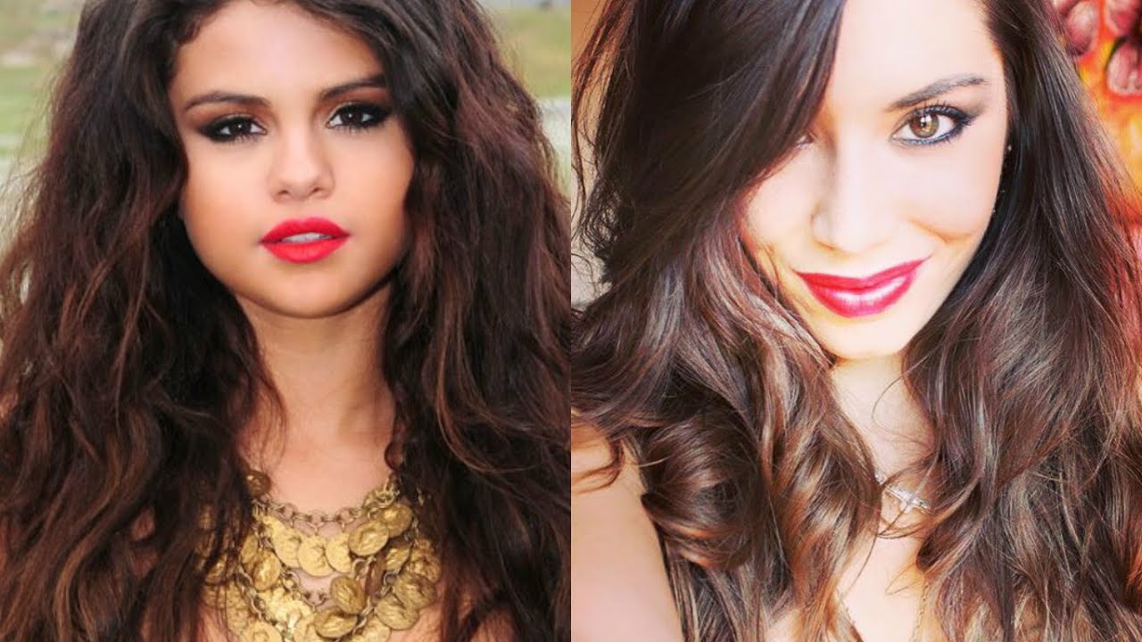 Selena Gomez Makeup Tutorial ❤ Sexy Smokey eye