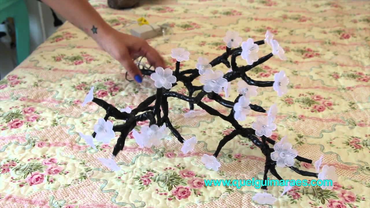 DIY - Árvore Luminária - Imaginarium - por Raquel Guimarães