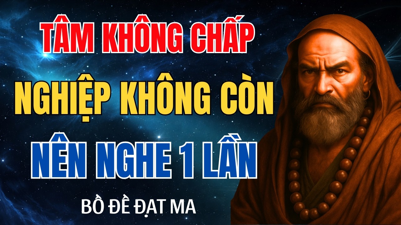 Tâm Không Chấp, Nghiệp Không Còn Nghe Một Lần Tâm Nhẹ Hẳn | Bồ Đề Đạt Ma