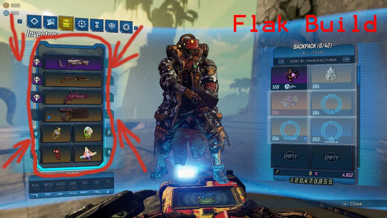 TOP TIER FLAK BUILD [DESTROYS ANY KIND OF BOSS] BORDERLANDS 3