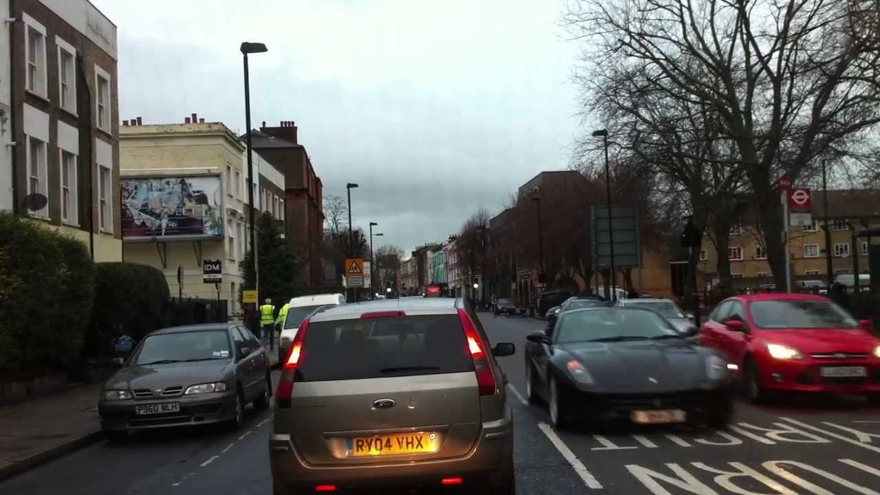 London streets (278.) - Bowling Green lane (EC1) - Well Terrace (N4)