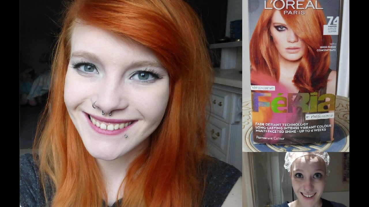 Going Ginger with L'Oréal Feria